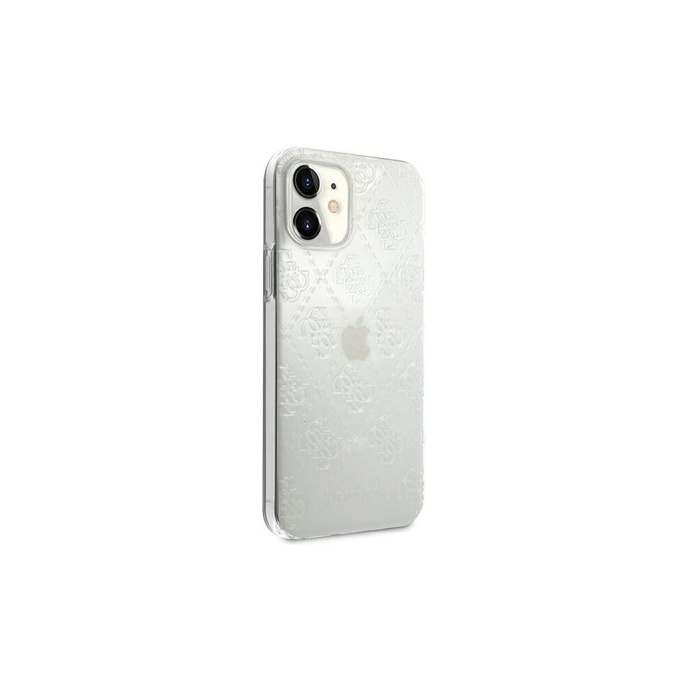 Hurtownia GSM - Guess Apple Case GUHCP12S3D4GTR iPhone 12 mini transparentes Hartschalenetui 4G 3D Pattern Collection - GUE749CL - {ean13} - Hurt