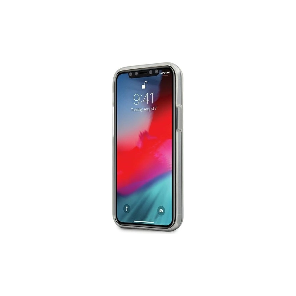 Wholesale Guess GUHCP12S3D4GTR Apple iPhone 12 mini transparent hardcase 4G 3D Pattern Collection - GUE749CL - {ean13} - Hurt