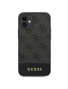 Hurtownia GSM - Etui Guess GUHCP12SG4GLGR Apple iPhone 12 mini szary/grey hardcase 4G Stripe Collection - GUE751GRY - {ean13} - Hurt