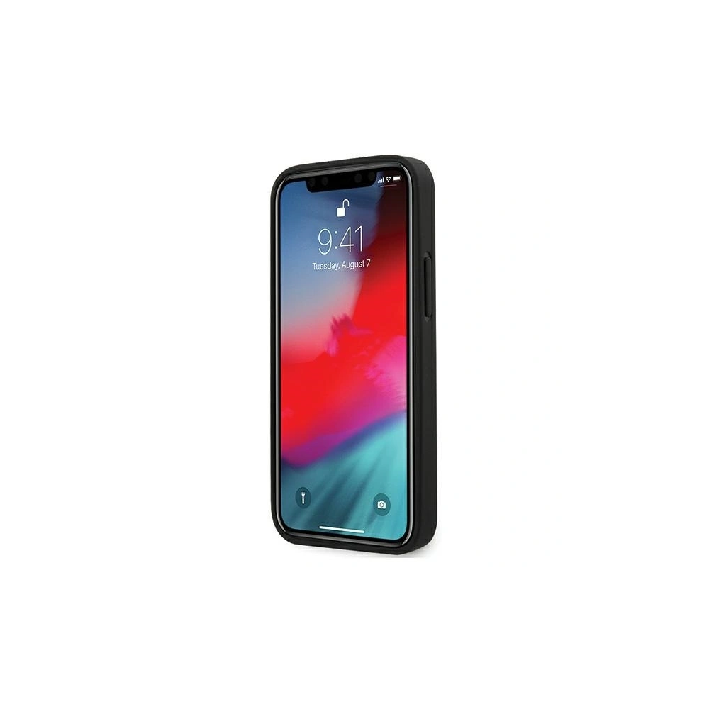 Hurtownia GSM - Etui Guess GUHCP12SG4GLGR Apple iPhone 12 mini szary/grey hardcase 4G Stripe Collection - GUE751GRY - {ean13} - Hurt