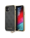 Etui Guess GUHCP12SGF4GGR Apple iPhone 12 mini szary/grey hardcase 4G Charms Collection