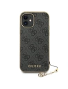 Wholesale Guess GUHCP12SGF4GGR Apple iPhone 12 mini grey hardcase 4G Charms Collection - GUE752GRY - {ean13} - Hurt