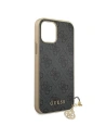Hurtownia GSM - Etui Guess GUHCP12SGF4GGR Apple iPhone 12 mini szary/grey hardcase 4G Charms Collection - GUE752GRY - {ean13} - Hurt