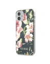 Etui Guess GUHCP12SIMLFL03 Apple iPhone 12 mini granatowy/navy N°3 Flower Collection