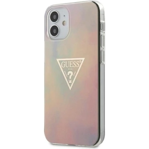 Hurtownia GSM - Etui Guess GUHCP12SPCUMCGG01 Apple iPhone 12 mini rosa/pink Hardcase Tie & Die Collection - GUE757PNK - {ean13} - Hurt