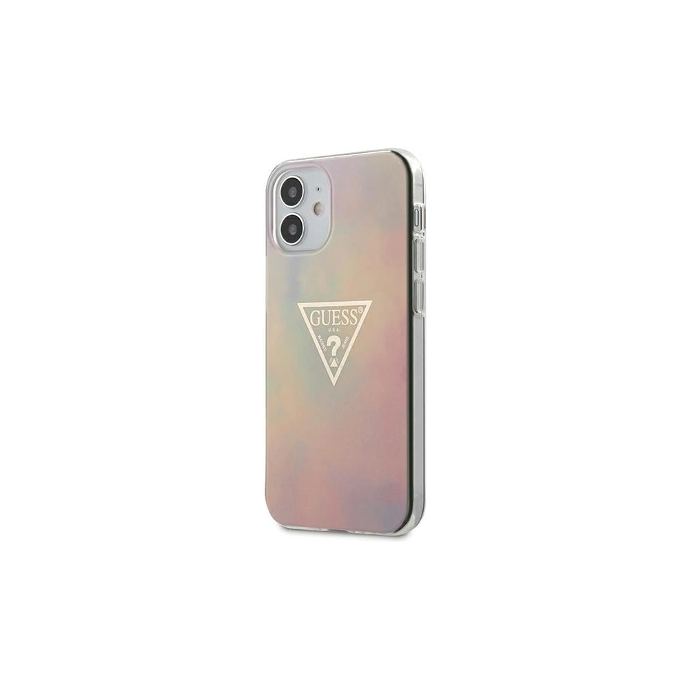 Wholesale Guess GUHCP12SPCUMCGG01 Apple iPhone 12 mini pink hardcase Tie & Die Collection - GUE757PNK - {ean13} - Hurt