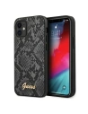 Wholesale Guess GUHCP12SPUSNSMLBK Apple iPhone 12 mini black hardcase Script Python Collection - GUE758BLK - {ean13} - Hurt