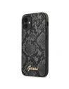 Wholesale Guess GUHCP12SPUSNSMLBK Apple iPhone 12 mini black hardcase Script Python Collection - GUE758BLK - {ean13} - Hurt