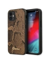 Hurtownia GSM - Etui Guess GUHCP12SPUSNSMLBR Apple iPhone 12 mini braun/brown hardcase Script Python Collection - GUE759BR - {ean13} - Hurt