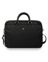 Torba Guess GUCB15NTMLBK 16" czarny/black Nylon Triangle Logo