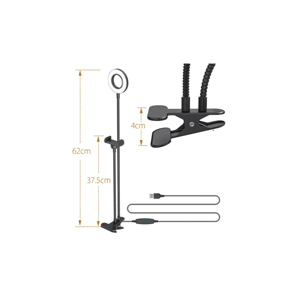 Wholesale Blitzwolf BW-SL6 Desktop Flash LED Phone Holder - BLZ301 - {ean13} - Hurt
