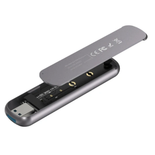 Obudowa zewnętrzna M.2 SSD BlitzWolf BW-SSDE2 NVMe, M-Key, USB-C, 10Gbps