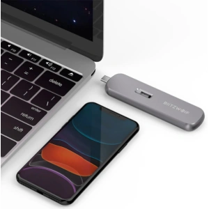 Obudowa zewnętrzna M.2 SSD BlitzWolf BW-SSDE2 NVMe, M-Key, USB-C, 10Gbps