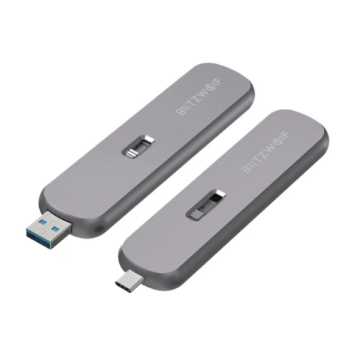 Obudowa dysku SATA M.2 SSD BlitzWolf BW-SSDE4 B-key, 5Gbps, USB-C 3.1
