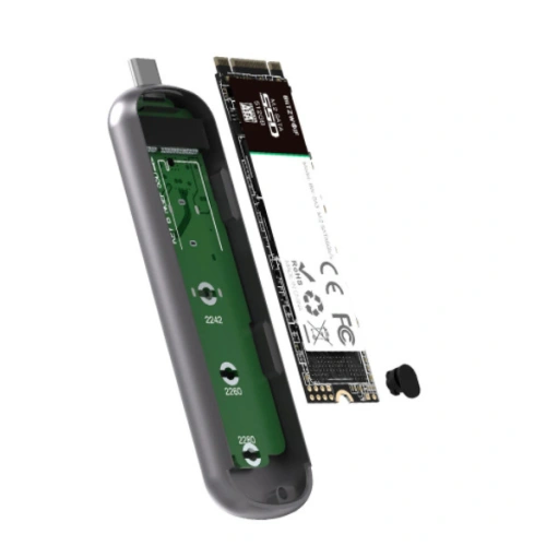 Obudowa dysku SATA M.2 SSD BlitzWolf BW-SSDE4 B-key, 5Gbps, USB-C 3.1