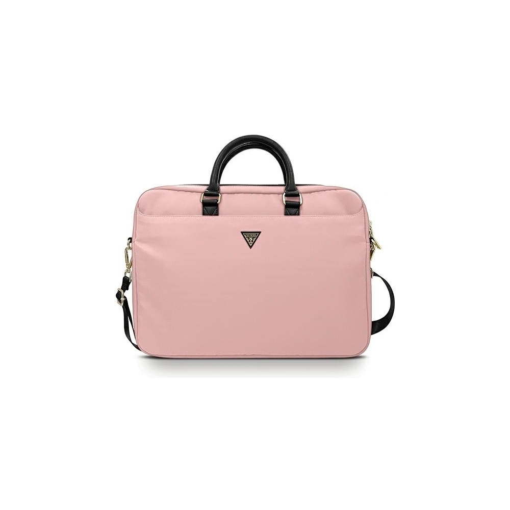 Hurtownia GSM - Torba Guess GUCB15NTMLLP 16" różowy/pink Nylon Triangle Logo - GUE766PNK - {ean13} - Hurt