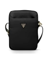 Torba Guess GUTB10NTMLBK 10" czarny/black Nylon Triangle Logo