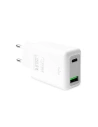 Ładowarka sieciowa Puro Fast Travel Charger USB-C + USB-A 30W (biały)
