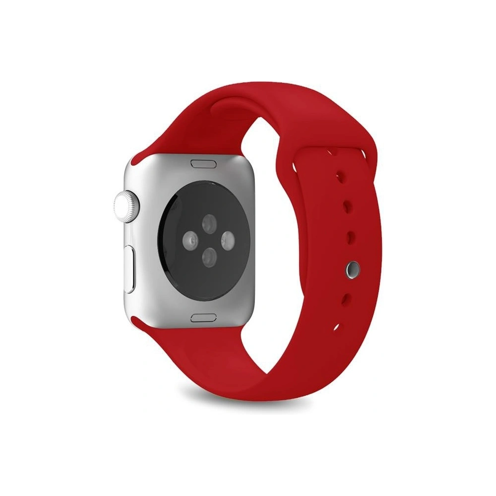 Hurtownia GSM - Panglica sportivă elastică PURO ICON Apple Watch 4/5/6/7/SE/8/9/10 40/41/42mm (S/M & M/L) (roșu) - PUR366RED - {ean13} - Hurt