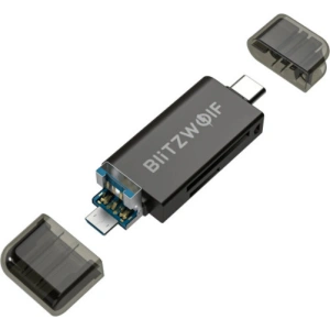 Czytnik kart SD USB-C / USB-A Blitzwolf BW-CR1