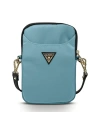 Torebka Guess GUPBNTMLLB niebieski/blue Nylon Triangle Logo