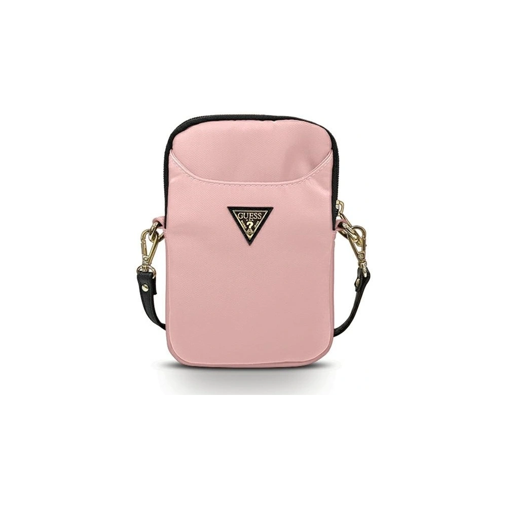 Hurtownia GSM - Torebka Guess GUPBNTMLLP różowy/pink Nylon Triangle Logo - GUE772PNK - {ean13} - Hurt
