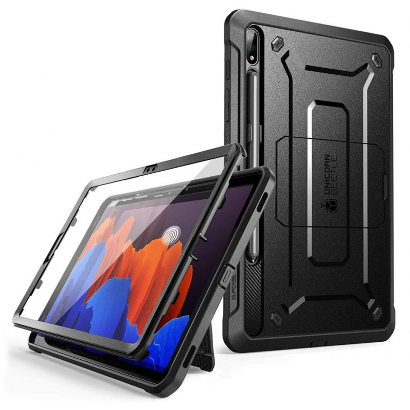 Supcase Distributor - 843439134058 - SPC140BLK - Supcase Unicorn Beetle Pro Samsung Galaxy Tab S7+ Plus 12.4 Black - B2B homescreen