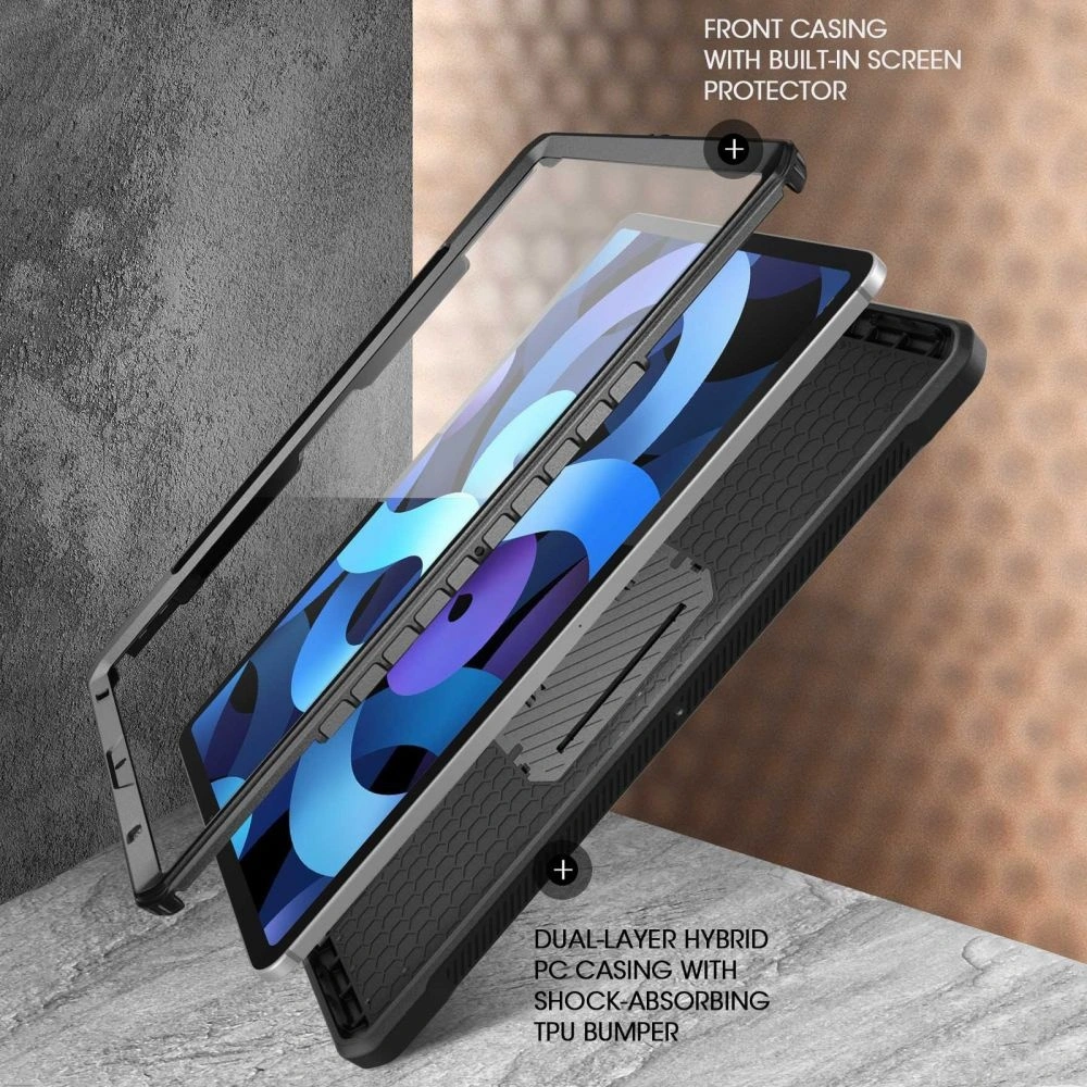 Hurtownia GSM - Etui Supcase Unicorn Beetle Pro Apple iPad Air 10.9 2020/2022 (4. und 5. Generation) / iPad Air 11 2024 (6. Generation) Schwarz - SPC142BLK - {ean13} - Hurt