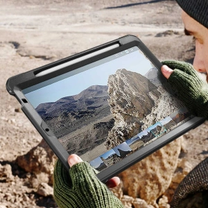 Etui Supcase Unicorn Beetle Pro Apple iPad Air 10.9 2020/2022 (4. i 5. generacji) / iPad Air 11 2024 (6. generacji) Black