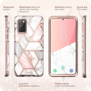 Hurtownia GSM - Etui Supcase Cosmo Samsung Galaxy S20 FE Marble - SPC144MRB - {ean13} - Hurt