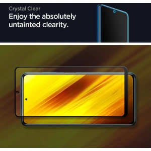Szkło hartowane Spigen GLAS.tR Slim Pocophone X3/Pro/NFC Black
