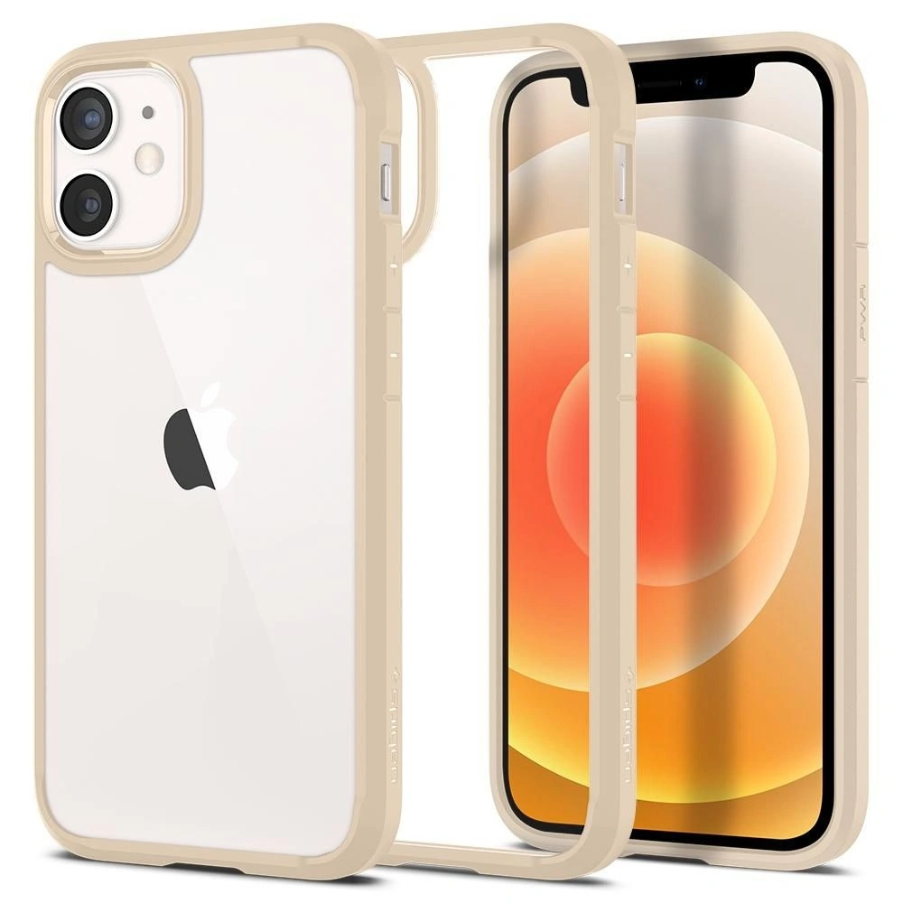 Hurtownia GSM - Etui Spigen Ultra Hybrid Apple iPhone 12 mini Sand Beige - SPN1359SANBEI - {ean13} - Hurt