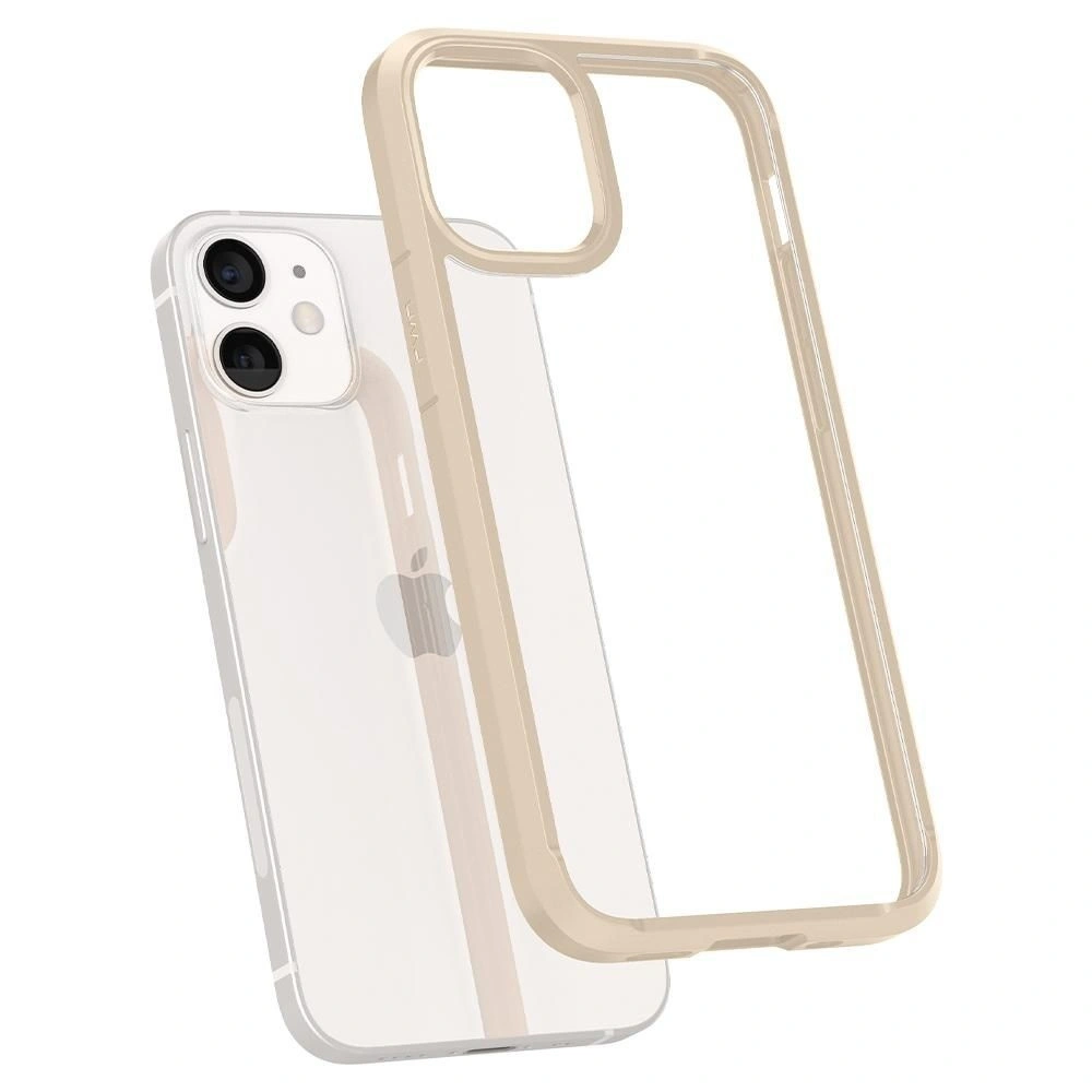 Hurtownia GSM - Etui Spigen Ultra Hybrid Apple iPhone 12 mini Sand Beige - SPN1359SANBEI - {ean13} - Hurt