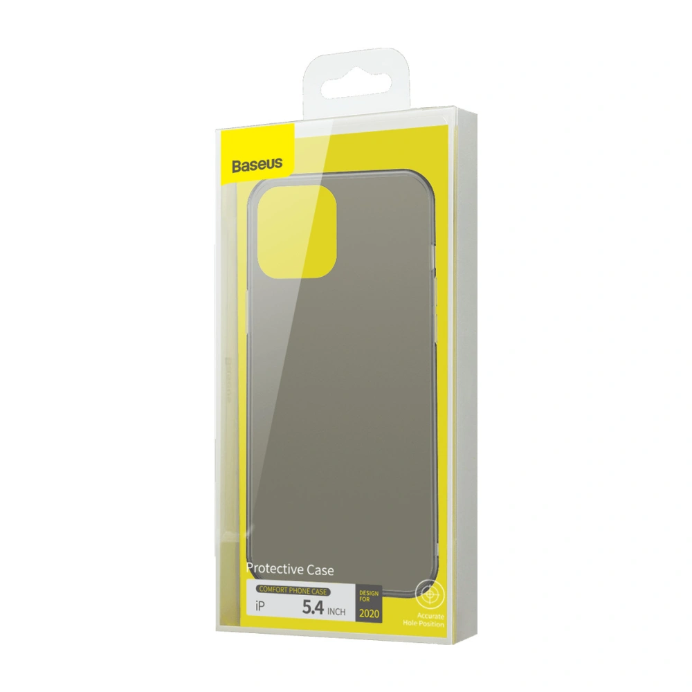 Wholesale Baseus Comfort Phone Case Apple iPhone 12 mini (black) - BSU1928BLK - {ean13} - Hurt