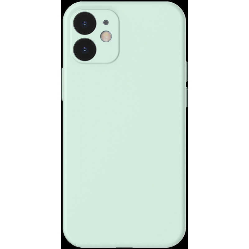 Hurtownia Baseus - 6953156228467 - BSU1931GRN - Etui Baseus Liquid Silica Gel Case Apple iPhone 12 mini (Zielony) - B2B homescreen