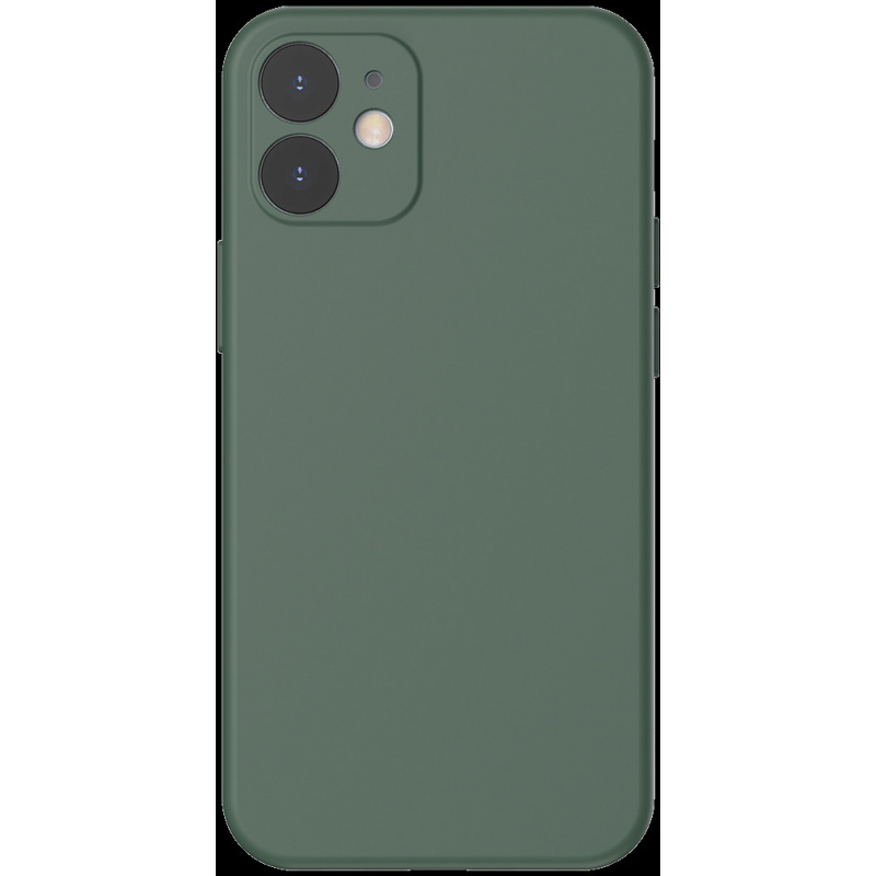 Hurtownia Baseus - 6953156228504 - BSU1933GRN - Etui Baseus Liquid Silica Gel Case Apple iPhone 12 (zielony) - B2B homescreen
