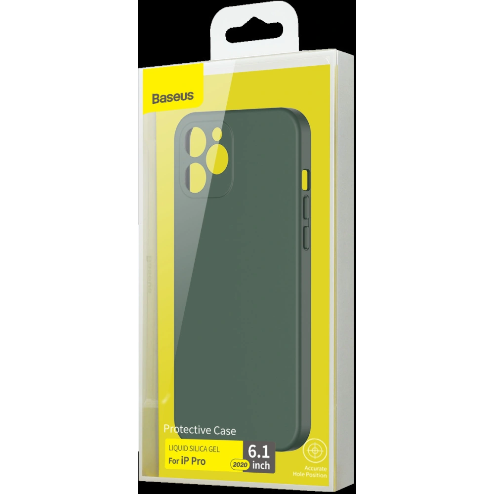 Hurtownia GSM - Etui Baseus Liquid Silica Gel Case Apple iPhone 12 Pro (grün) - BSU1934GRN - {ean13} - Hurt