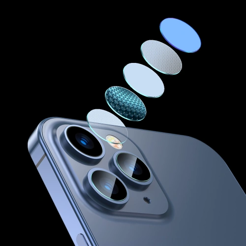 Folia ochronna 0.25mm na obiektyw Baseus Gem Camera Lens Protective Film Apple iPhone 12 Pro/12 Pro Max (2 sztuki)