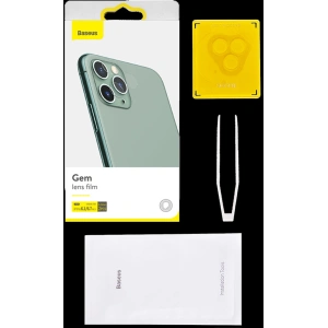 Folia ochronna 0.25mm na obiektyw Baseus Gem Camera Lens Protective Film Apple iPhone 12 Pro/12 Pro Max (2 sztuki)