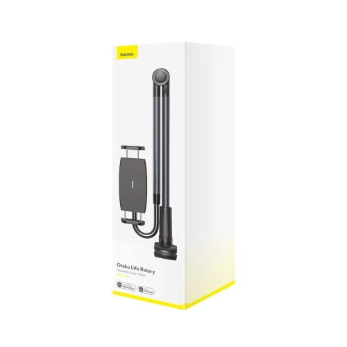 Uchwyt z klipsem Baseus Otaku na telefon/tablet (czarny)