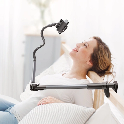 Uchwyt z klipsem Baseus Otaku na telefon/tablet (czarny)