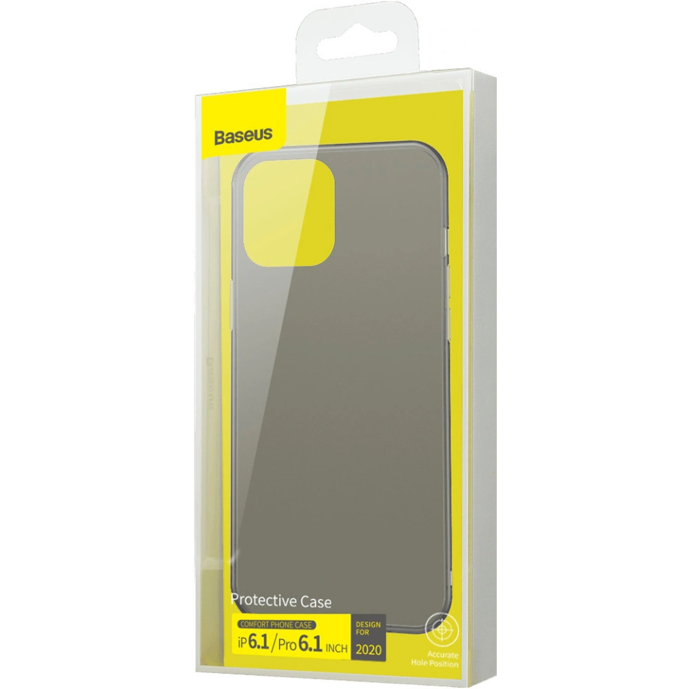 Hurtownia GSM - Etui Baseus Comfort Phone Case Apple iPhone 12/12 Pro (Schwarz) - BSU1939BLK - {ean13} - Hurt