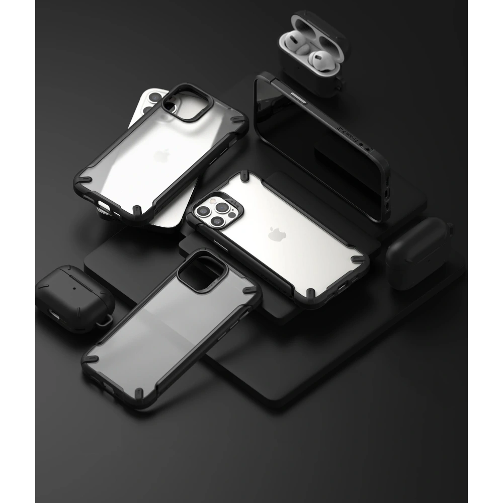 Wholesale Ringke Fusion-X2 Apple iPhone 12/12 Pro Black - RGK1304BLK - {ean13} - Hurt