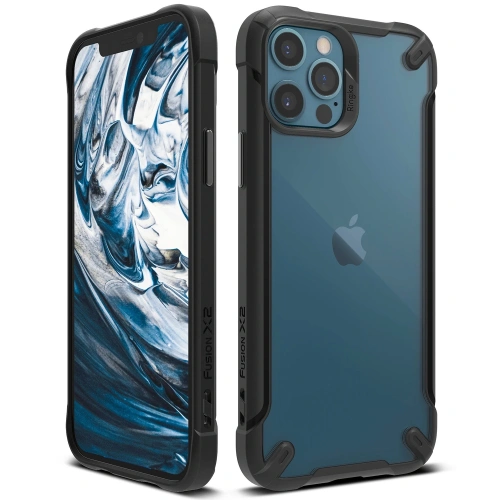 Etui Ringke Fusion-X2 Apple iPhone 12/12 Pro Black