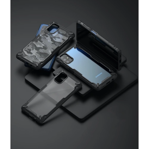 Etui Ringke Fusion-X Samsung Galaxy M51 Camo (Moro) Black