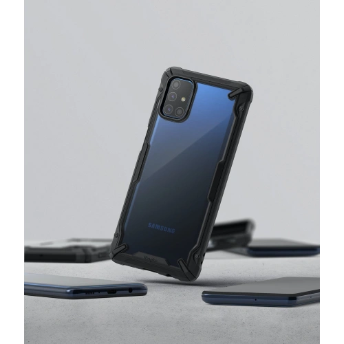 Etui Ringke Fusion-X Samsung Galaxy M51 Camo (Moro) Black