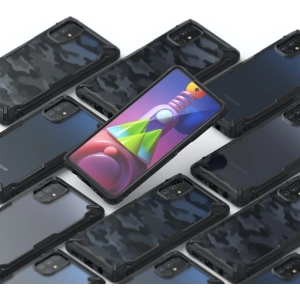 Hurtownia GSM - Etui Ringke Fusion-X Samsung Galaxy M51 Schwarz - RGK1306BLK - {ean13} - Hurt