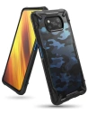 Wholesale Ringke Fusion-X Pocophone X3/Pro/NFC Camo (Moro) Black - RGK1312MBL - {ean13} - Hurt