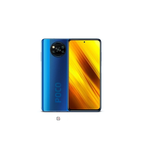 Etui Ringke Fusion-X Pocophone X3/Pro/NFC Space Blue