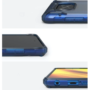 Etui Ringke Fusion-X Pocophone X3/Pro/NFC Space Blue